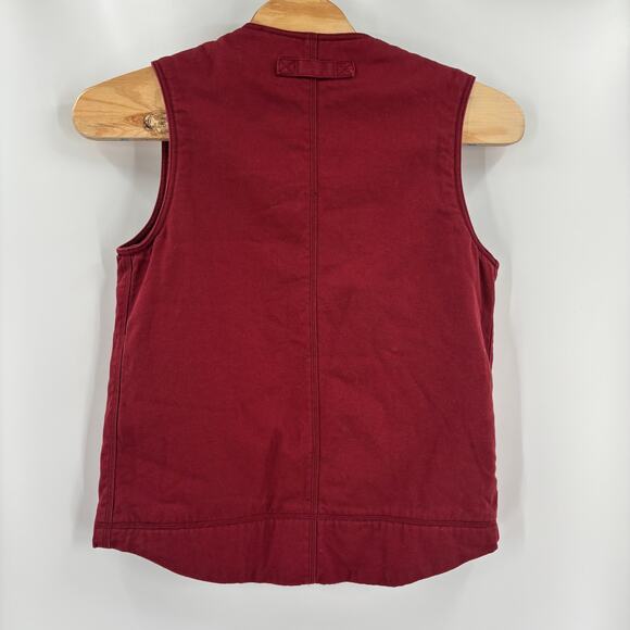 Duluth Trading Co Maroon Men's Outdoor Vest - Picture 4 of 4